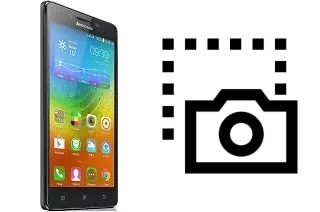 Captura de pantalla en Lenovo A6000 Plus