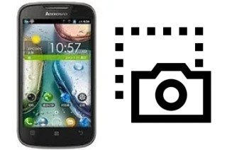 Captura de pantalla en Lenovo A690