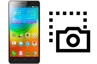 Captura de pantalla en Lenovo A7000