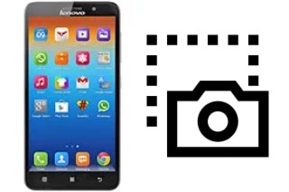Captura de pantalla en Lenovo A850+