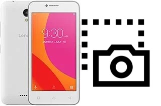 Captura de pantalla en Lenovo B