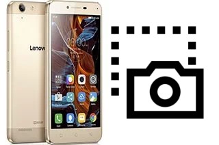 Captura de pantalla en Lenovo Vibe K5