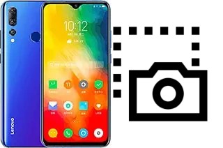 Captura de pantalla en Lenovo K6 Enjoy