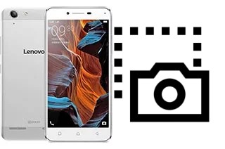 Captura de pantalla en Lenovo Lemon 3