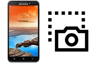 Captura de pantalla en Lenovo S939