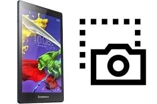 Captura de pantalla en Lenovo Tab 2 A8-50