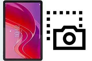 Captura de pantalla en Lenovo Tab M11