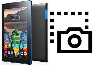 Captura de pantalla en Lenovo Tab3 7