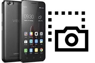 Captura de pantalla en Lenovo Vibe C