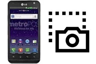 Captura de pantalla en LG Esteem MS910