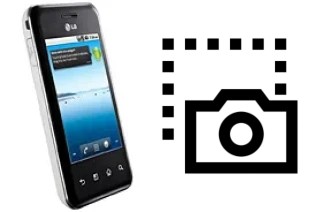 Captura de pantalla en LG Optimus Chic E720