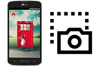 Captura de pantalla en LG F70