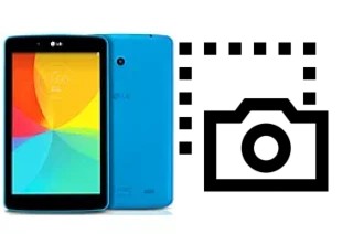 Captura de pantalla en LG G Pad 7.0