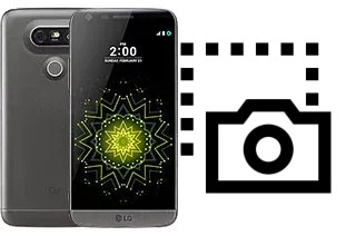 Captura de pantalla en LG G5