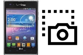 Captura de pantalla en LG Intuition VS950