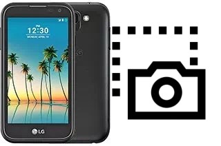 Captura de pantalla en LG K3 (2017)