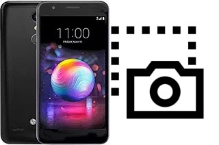 Captura de pantalla en LG K30