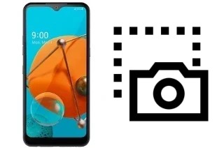 Captura de pantalla en LG K51