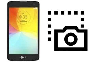 Captura de pantalla en LG F60