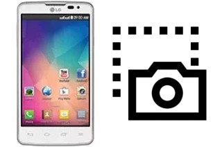 Captura de pantalla en LG L60 Dual