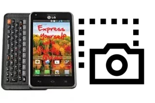 Captura de pantalla en LG Mach LS860