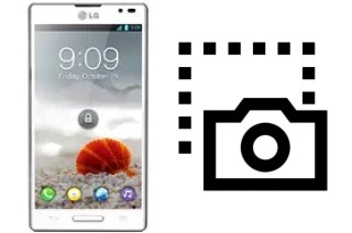 Captura de pantalla en LG Optimus L9