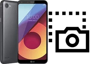 Captura de pantalla en LG Q6+