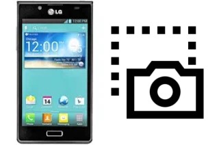 Captura de pantalla en LG Splendor US730