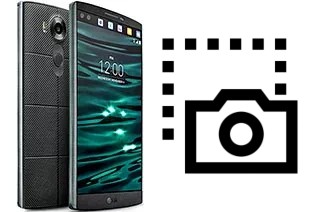 Captura de pantalla en LG V10