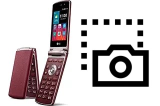 Captura de pantalla en LG Wine Smart