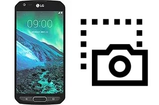Captura de pantalla en LG X venture
