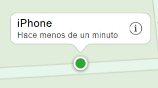 Mapa iCloud