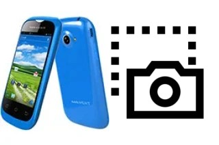 Captura de pantalla en Maxwest Android 330