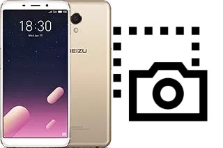 Captura de pantalla en Meizu M6s
