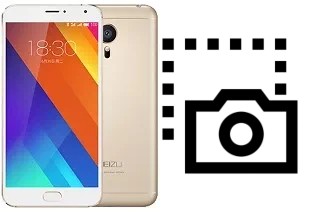 Captura de pantalla en Meizu MX5e