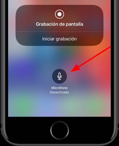 Activar micrófono grabación de pantalla