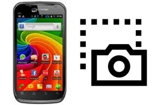 Captura de pantalla en Micromax A84