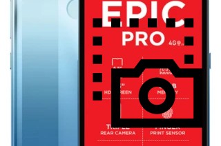 Captura de pantalla en Mobicel Epic Pro