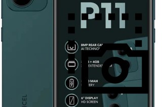 Captura de pantalla en Mobicel P11