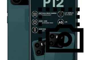 Captura de pantalla en Mobicel P12