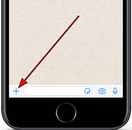 Botón más WhatsApp