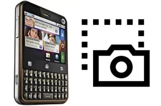 Captura de pantalla en Motorola CHARM