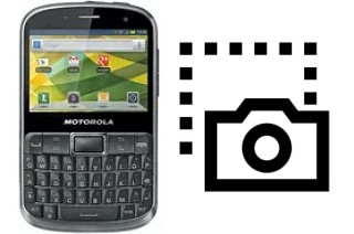 Captura de pantalla en Motorola Defy Pro XT560