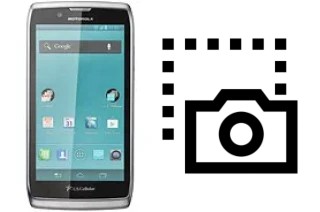 Captura de pantalla en Motorola Electrify 2 XT881