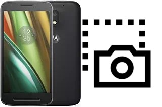 Captura de pantalla en Motorola Moto E3