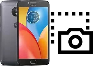 Captura de pantalla en Motorola Moto E4 Plus