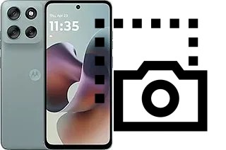 Captura de pantalla en Motorola Moto G56