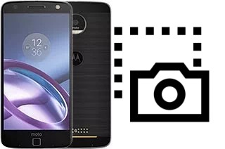 Captura de pantalla en Motorola Moto Z
