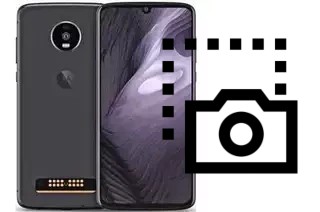 Captura de pantalla en Motorola Moto Z4 Play