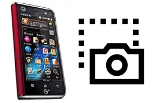 Captura de pantalla en Motorola MT710 ZHILING